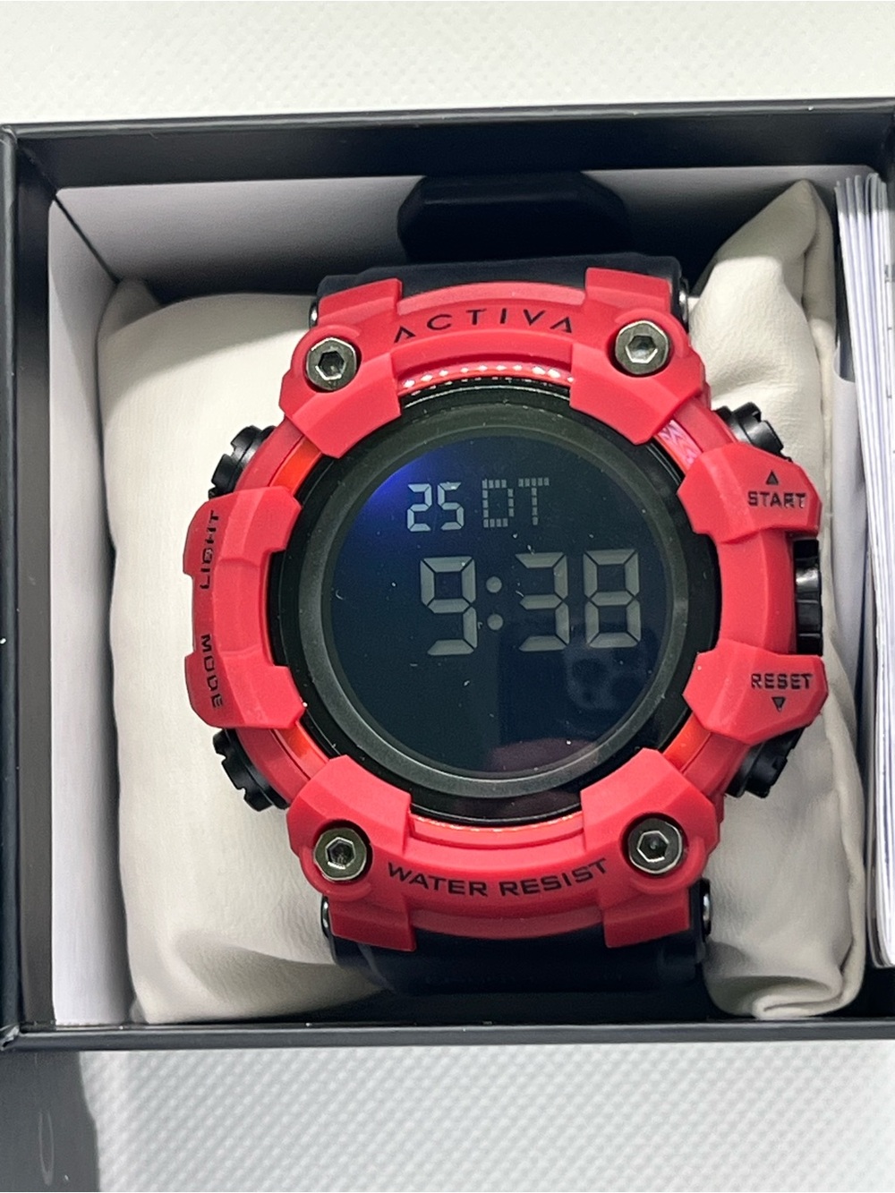 NEW! Activa by Invicta Red Digital Sport Watch for Men